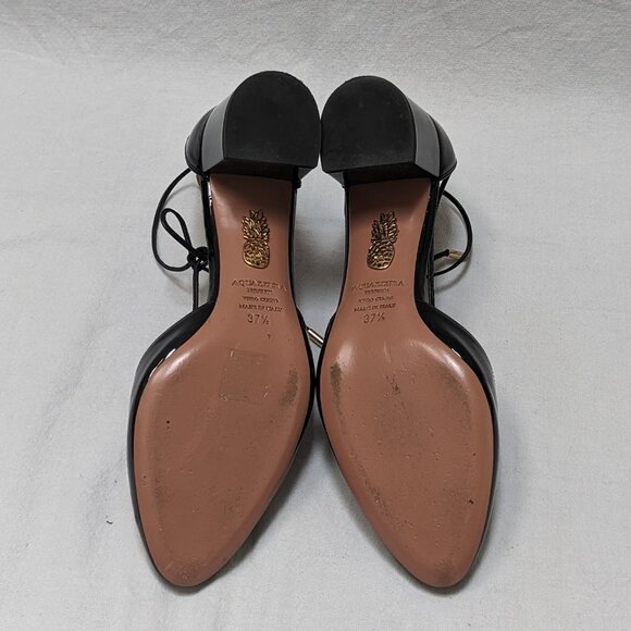 Aquazzura Black Patent Leather Heels - Picture 8 of 9